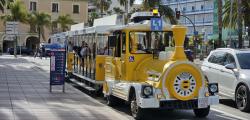 Tourist train of Salou