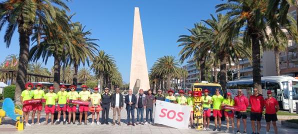 Presentation of the rescue and lifeguard service of Salou 2024