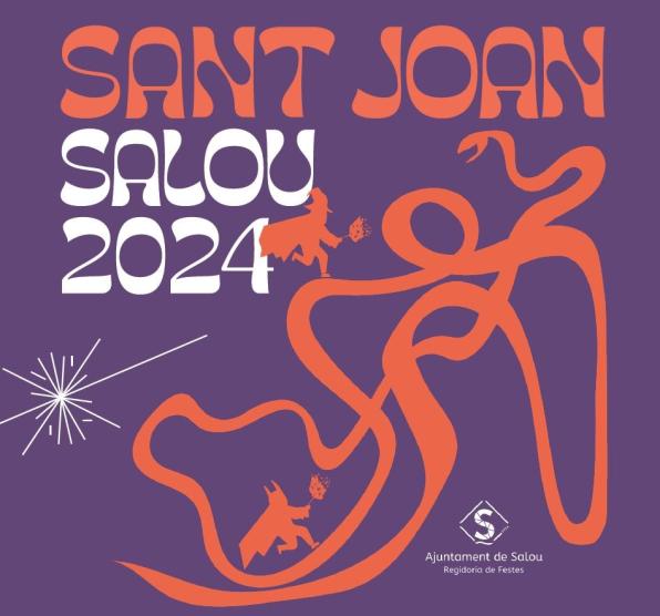 Cartel de la fiesta de San Juan 2024 en Salou
