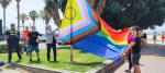 Hissament de la bandera LGBTI a Salou