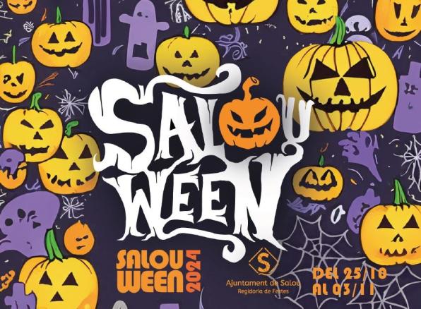 Cartell del Salouween 2024, la festa de Halloween a Salou