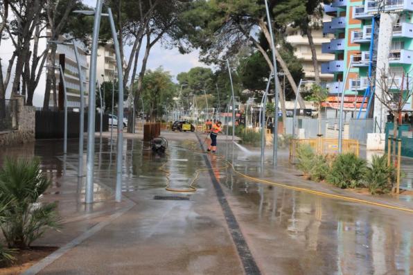 Carles Buïgas Avenue in Salou remodeled