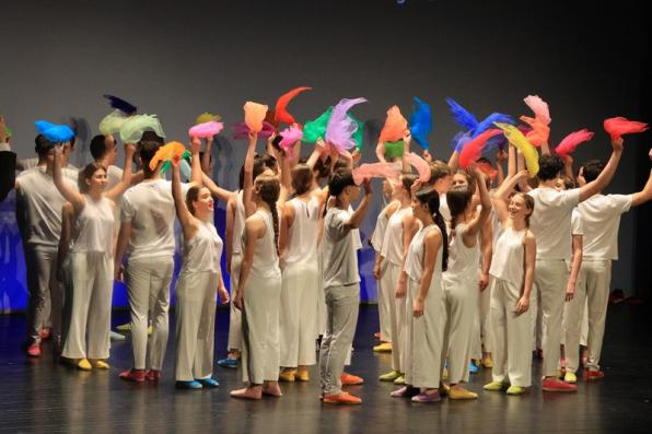 Actuació del cor Veus, Cor Infantil Amics de la Unió de Granollers