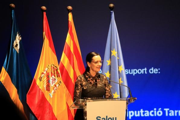 Councilor for Culture at the Salou Capital of Catalan Culture gala